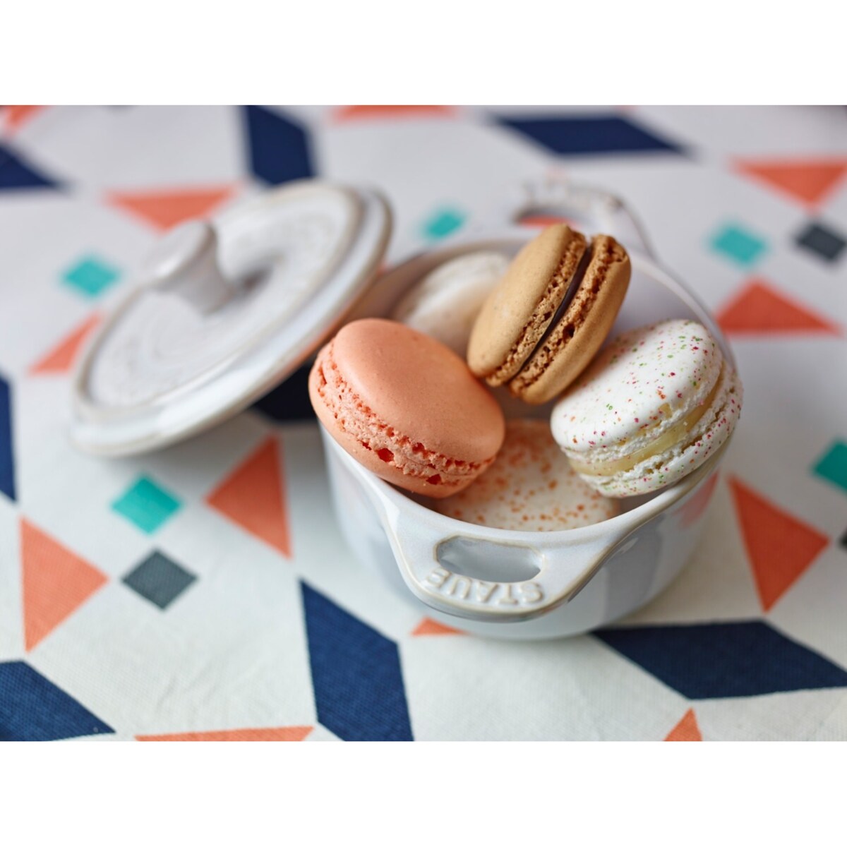 Staub Mini Cocotte Okrągły - 200 ml, Biały