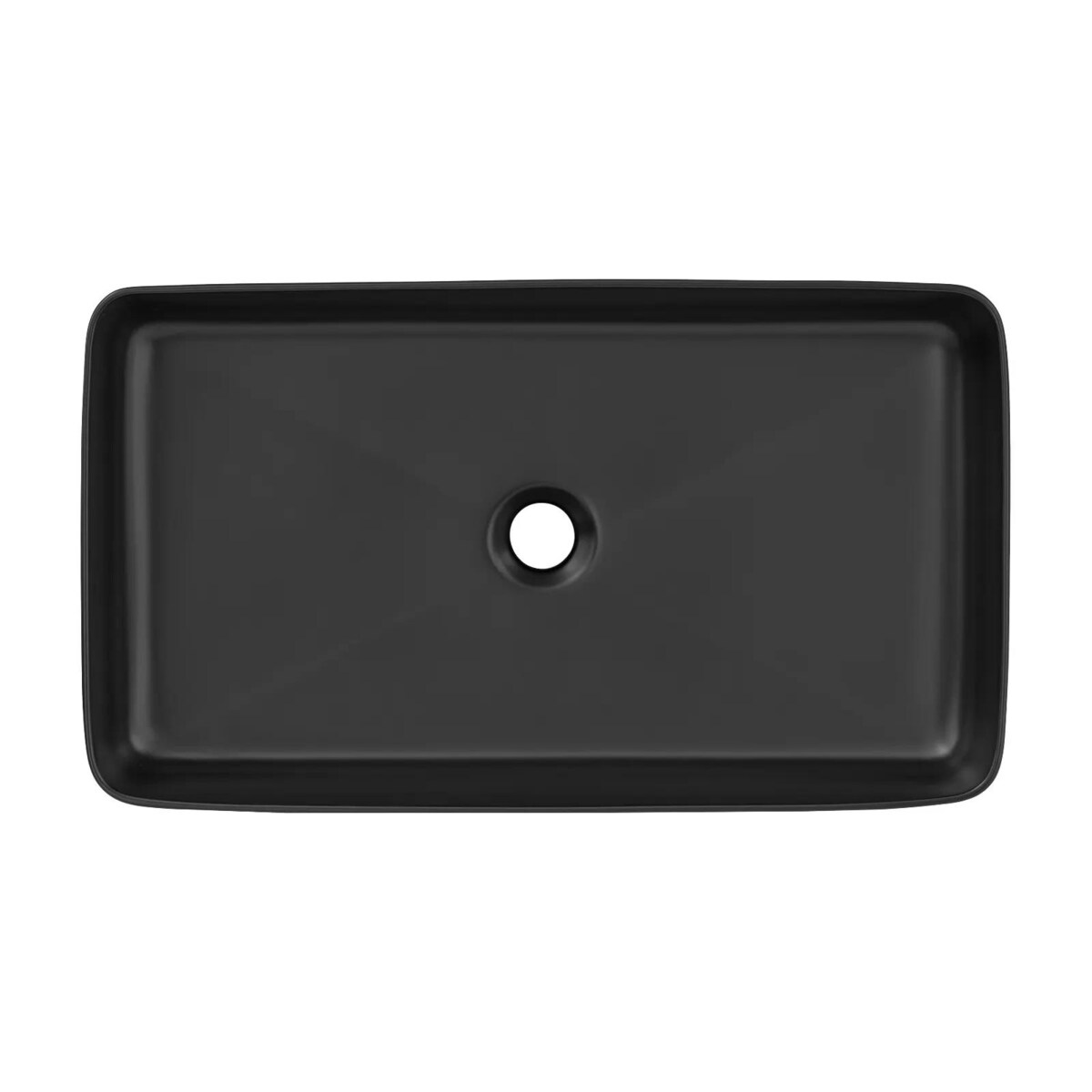 Umywalka nablatowa SLIM 2 E-6275 czarna