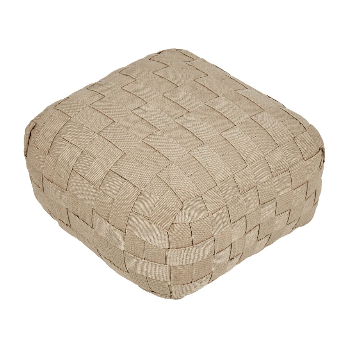 Puf BODLA Beżowy 50 cm 50 cm