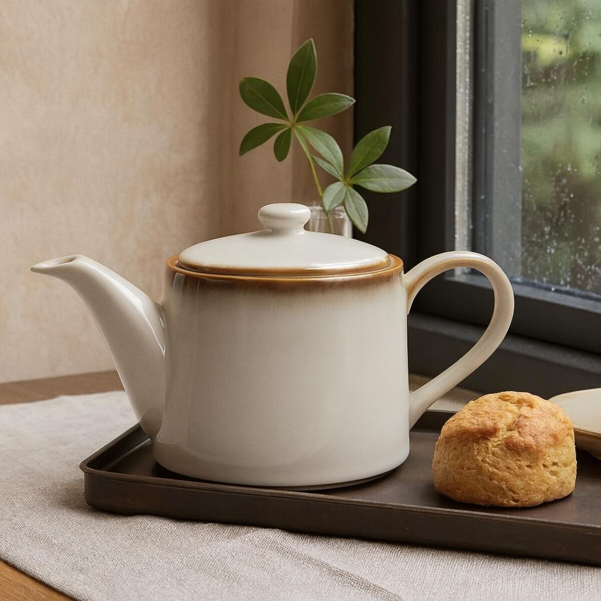 Ceramiczny czajnik na herbatę, 900 ml