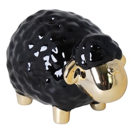 Dekoracja - figurka Owieczka 20x13x13 cm LAMMAS czarna