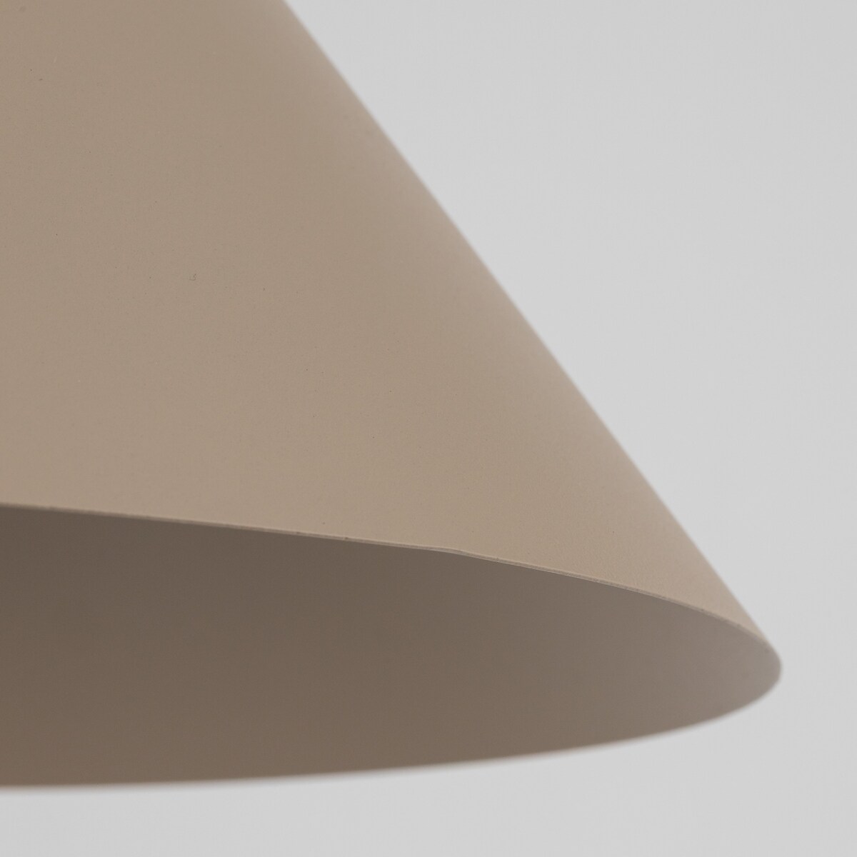 Lampa wisząca TK Lighting CONO SABIA M 10620 beżowa 25 cm E27 regulowana do 160 cm, nowoczesna do salonu i kuchni