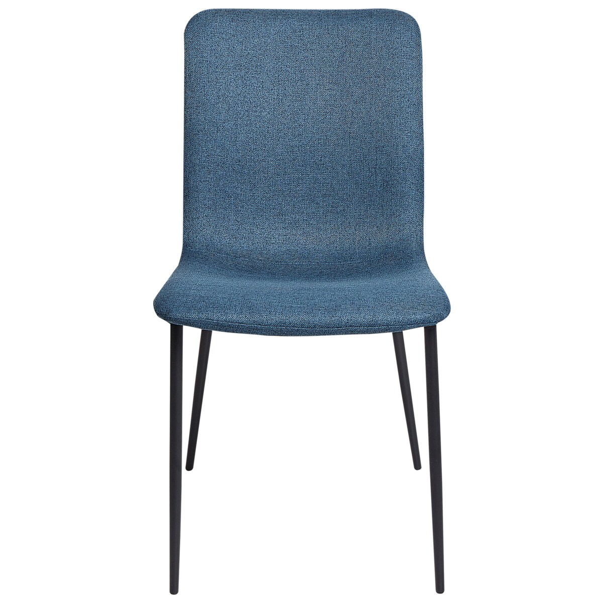 Krzesło do jadalni Zestaw 4 Ciemnoniebieski GLENDIVE