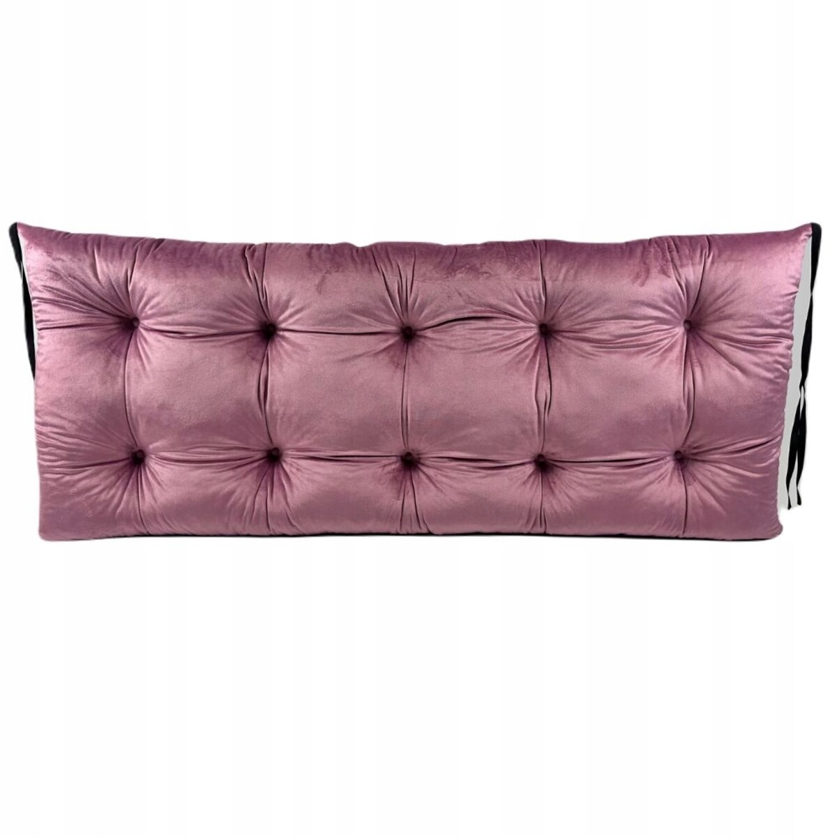 Bujak Mały DREWNIANY + Zjeżdżalnia + Ścianka + Poduszka welurowa Różowa CE