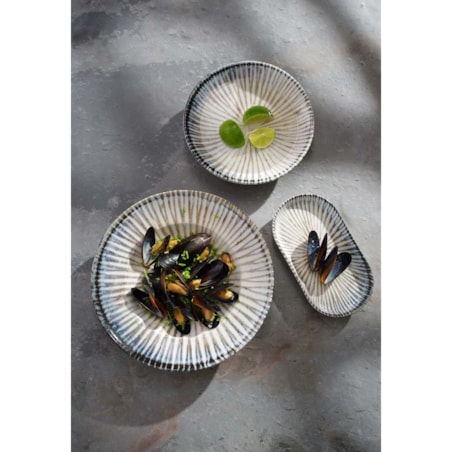 Talerz trójkątny Ammonite 190 mm