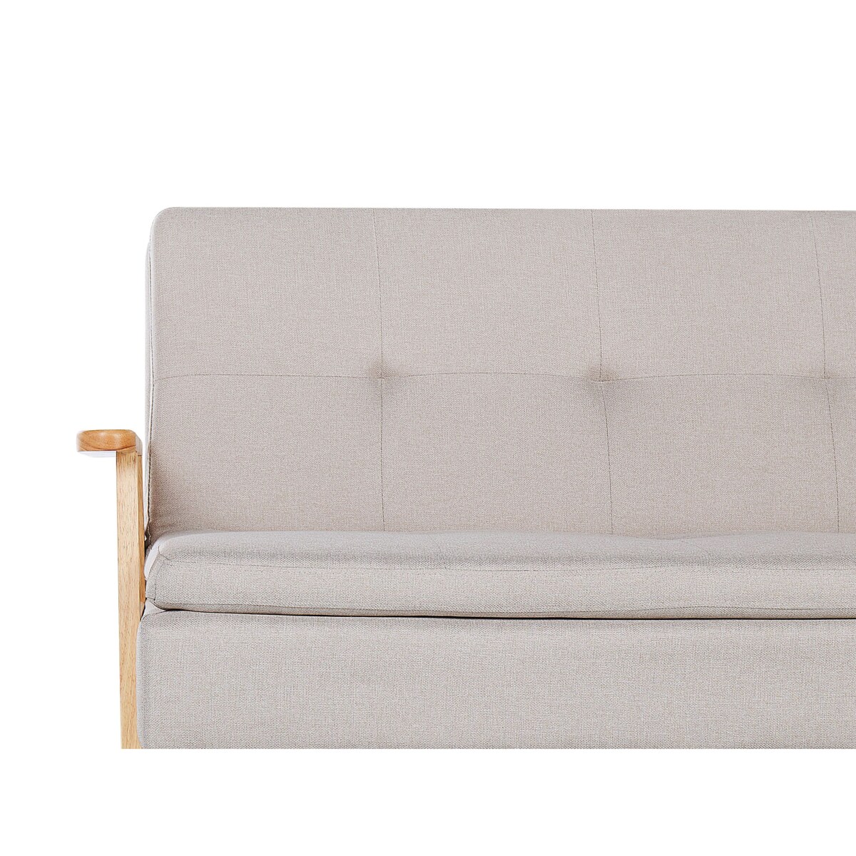 Sofa rozkładana beżowa TJORN