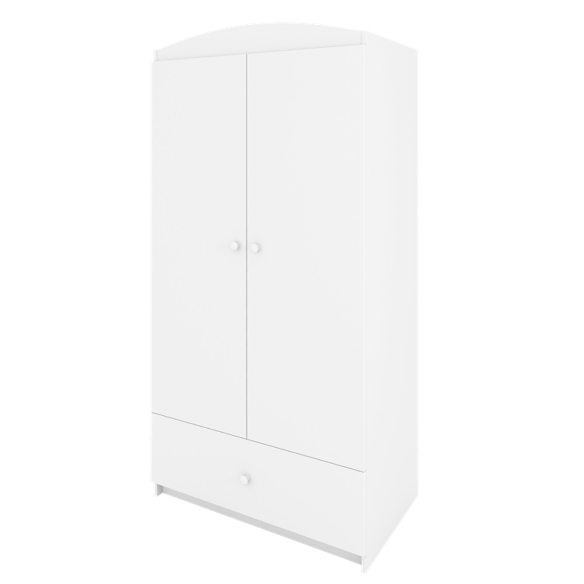 Szafa babydreams biała bez wzoru