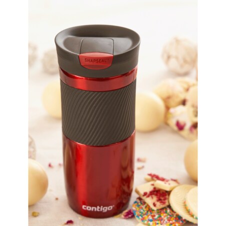 Zestaw kubków termicznych Contigo Byron 470ml - Czerwony + Matte Black