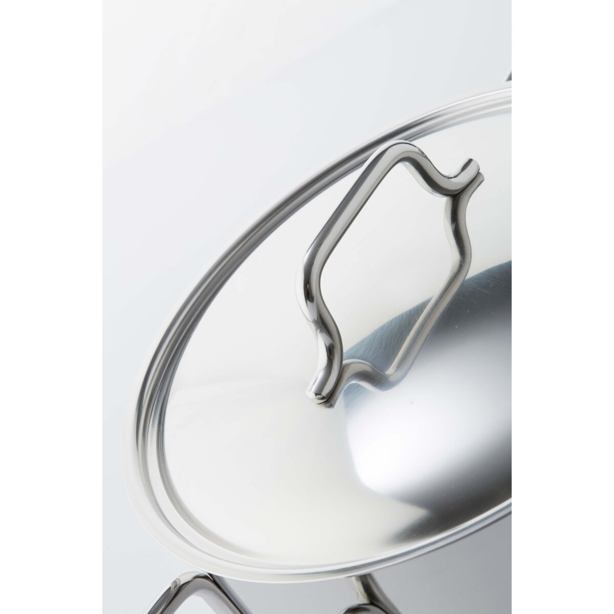 Garnek niski z pokrywką Demeyere Apollo 7 - 4 ltr