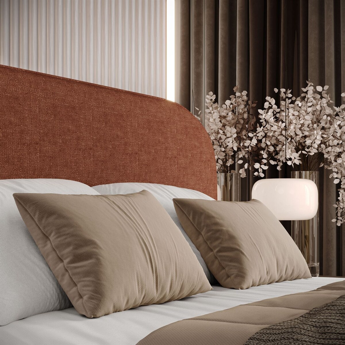 Łóżko tapicerowane OLIMPIA, pojemnik na pościel, s34, 160x200, Perfect Harmony 52