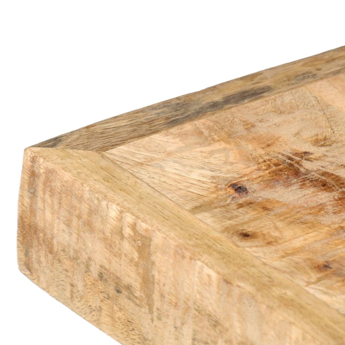 vidaXL Stół jadalniany, 180 x 90 x 76 cm, lite surowe drewno mango