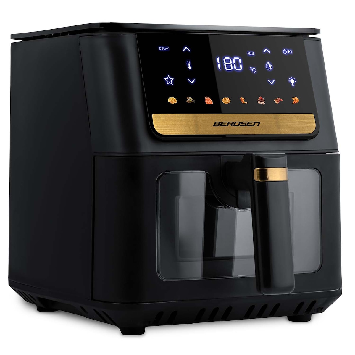 Frytkownica beztłuszczowa Berdsen BD-655 6,5L Air Fryer 1700W + papier do pieczenia