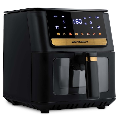 Frytkownica beztłuszczowa Berdsen BD-655 6,5L Air Fryer 1700W + papier do pieczenia