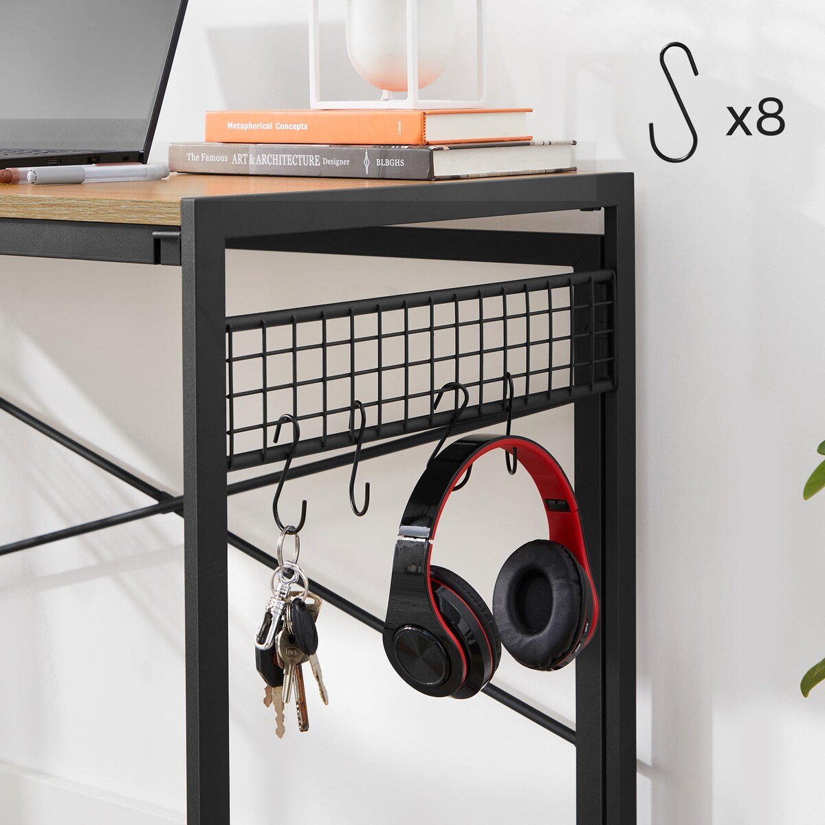 Biurko Komputerowe 100X50X76,5 Cm Sonoma