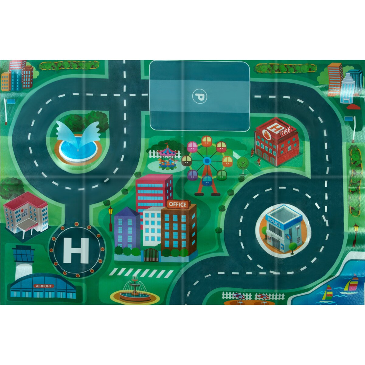 Domek edukacyjny interaktywny mata składana dźwięki Ricokids