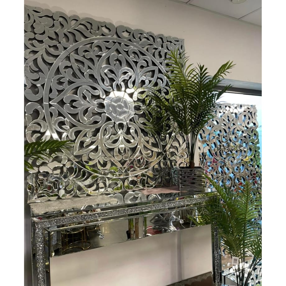 Lustro dekoracyjne Glamour Exclusive Premium 120x120 Panel lustrzany