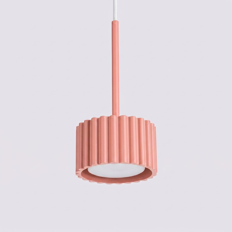 Lampa wisząca AURA 1 brzoskwiniowa Gx53