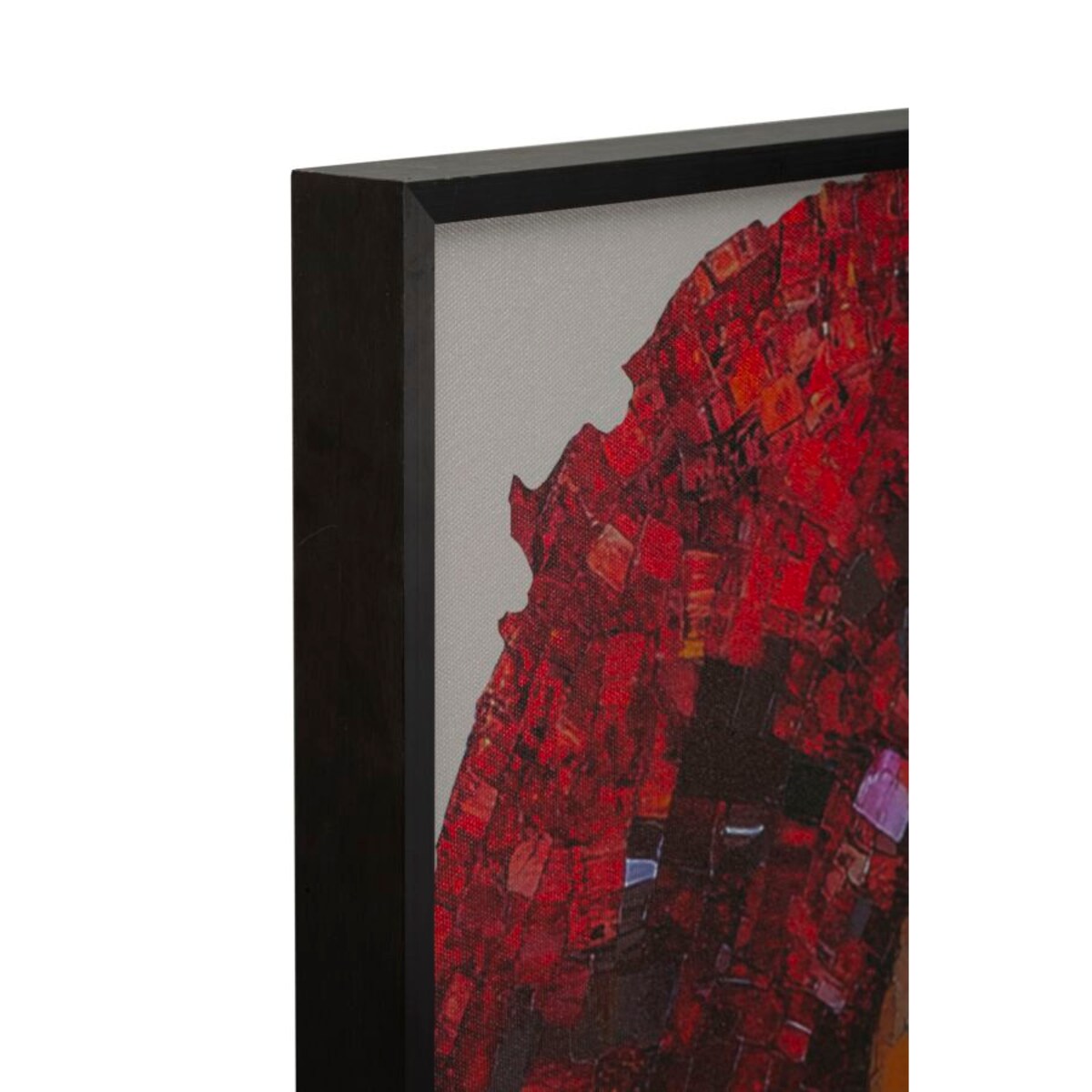 Obraz na płótnie Afro, kolor wielokolorowy, płótno i płyta MDF, 60 x 90 cm, LED, 3D, styl nowoczesny, dekoracja ściany do salonu, Mauro Ferretti