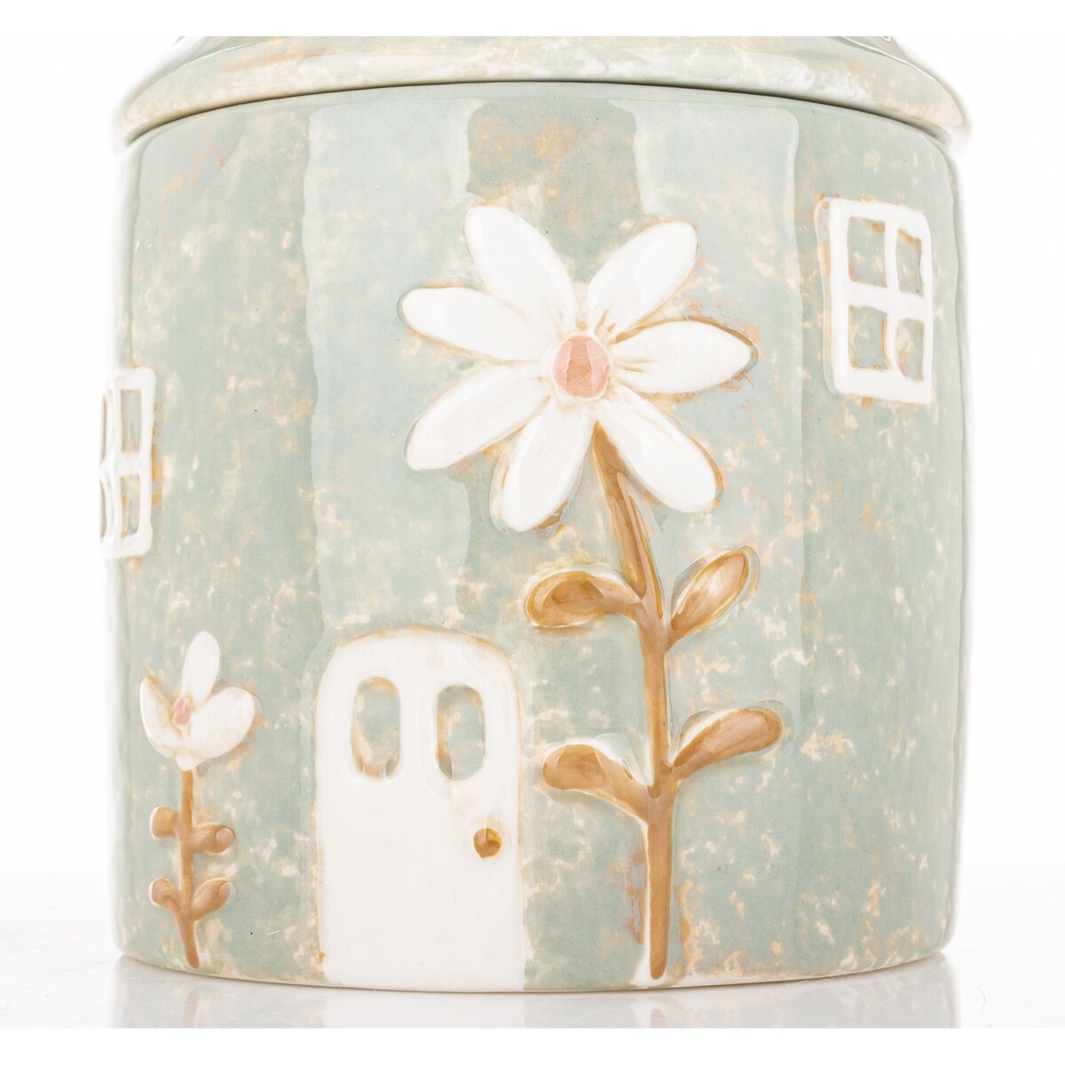 Pojemnik ceramiczny 21x12,5x12,5 cm KWOKA-3 domek