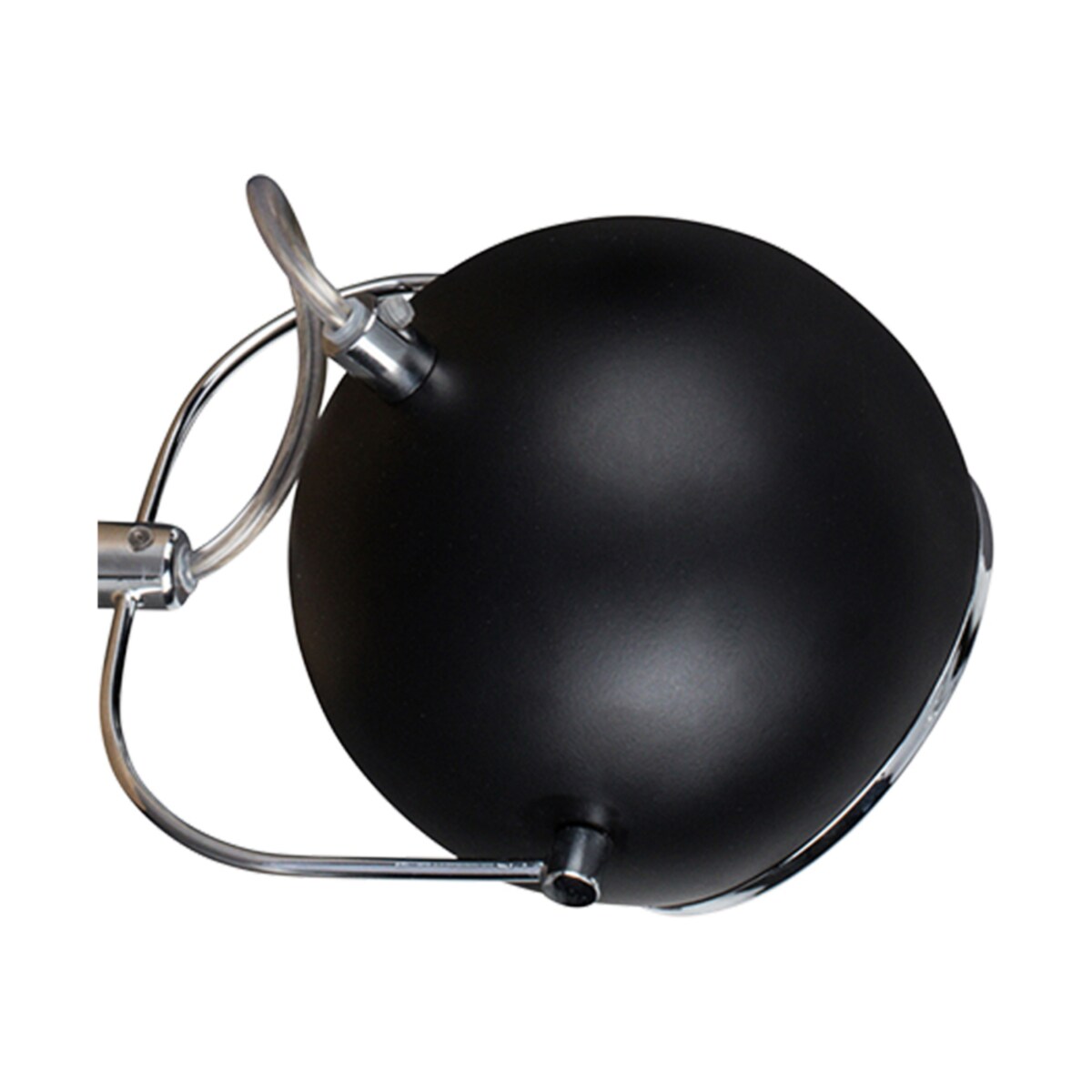 Drewniana Lampa Sufitowa BRITOP Lighting Ball 4xGU10 LED 5W Drewno Bukowe Orzechowe FSC z Akcentem Czerni, Polski Producent, 1 szt.