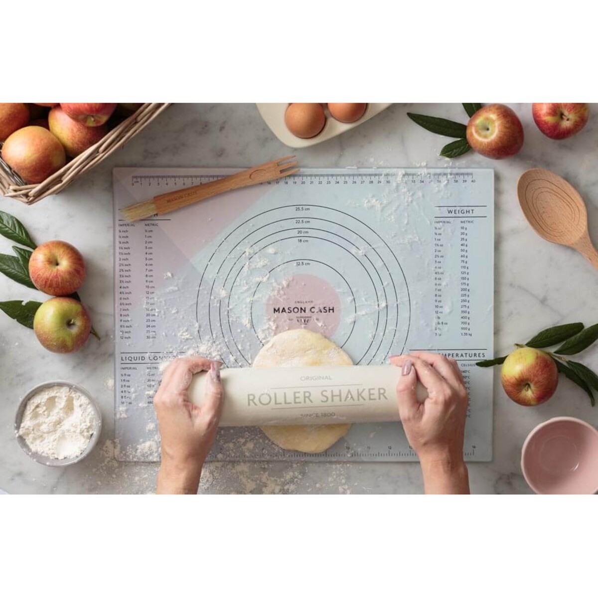 Podkładka/stolnica Innovative Kitchen, 45 x 35 x 1 cm, Mason Cash