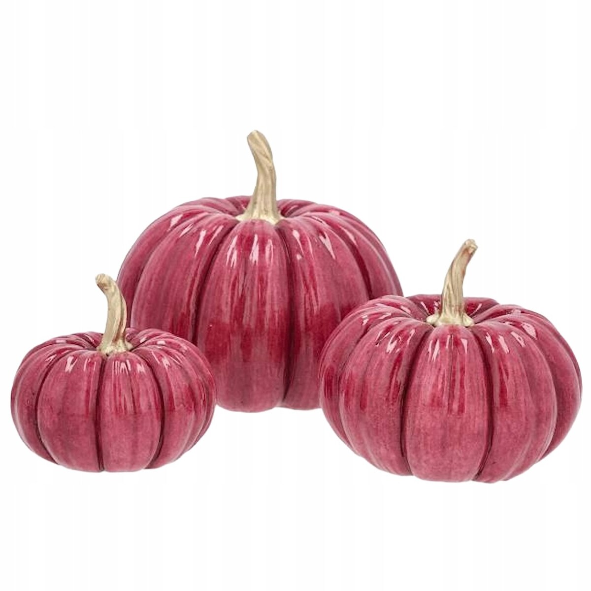 FIGURKA DYNIA 3 szt ZIELONA NA HALLOWEEN JESIEŃ TARAS 26cm WYSOKA OGRODOWA