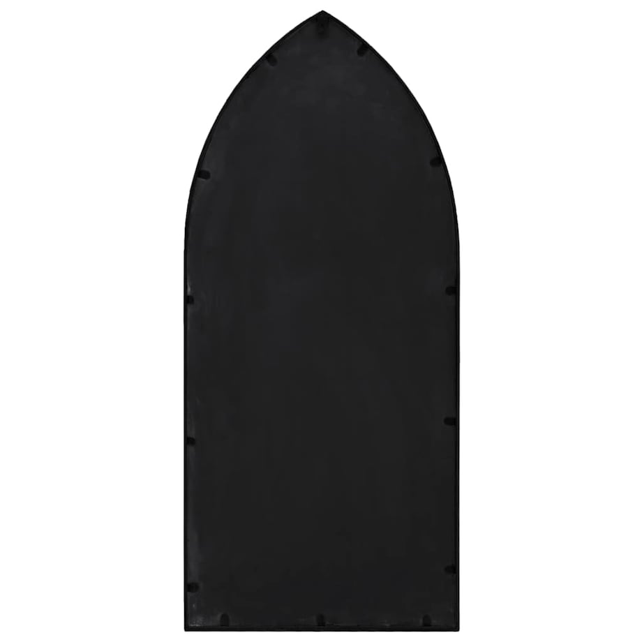 vidaXL Lustro do wnętrz, czarne, 70x30 cm, żelazne