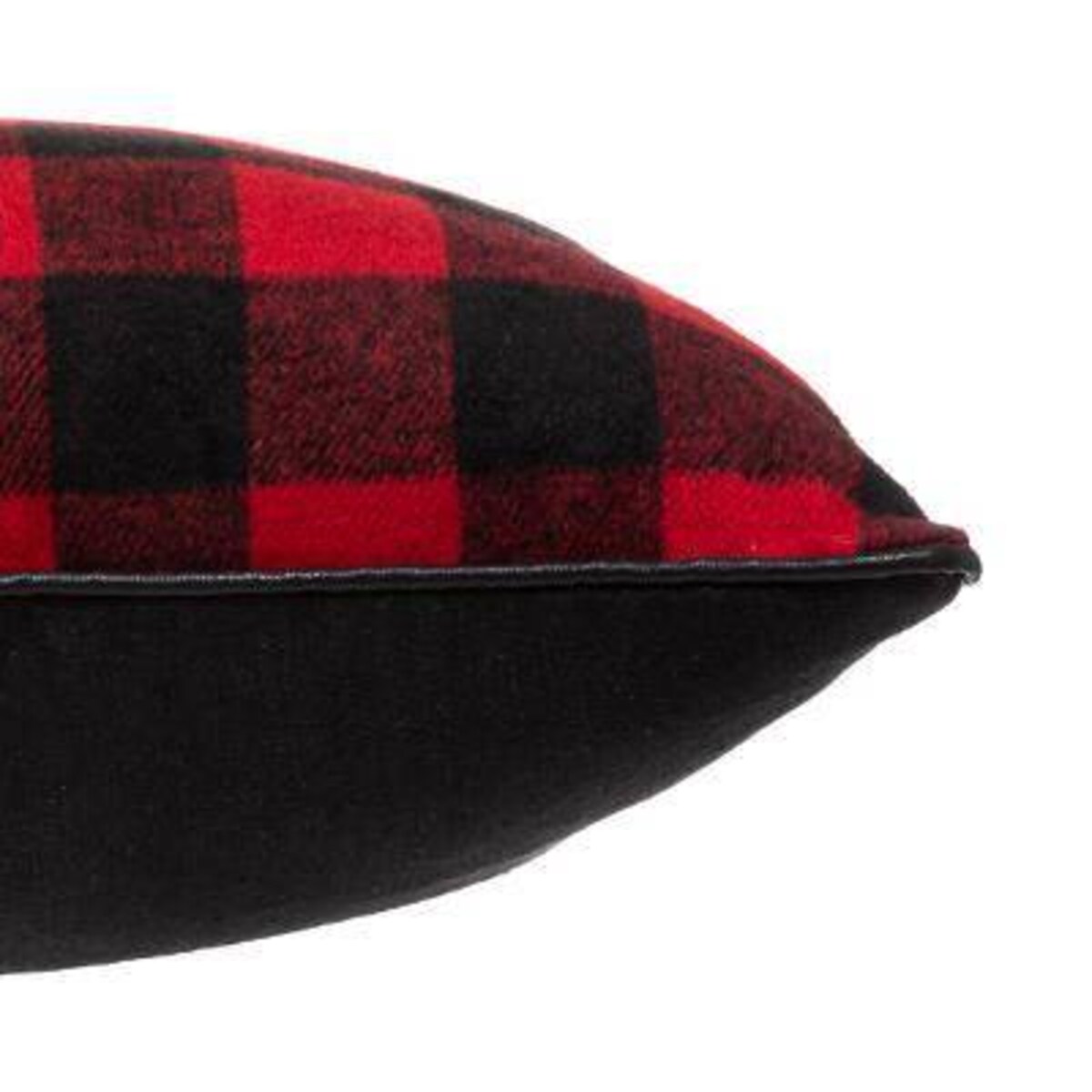 Poduszka w kratę, poliester, 45 x 45 cm