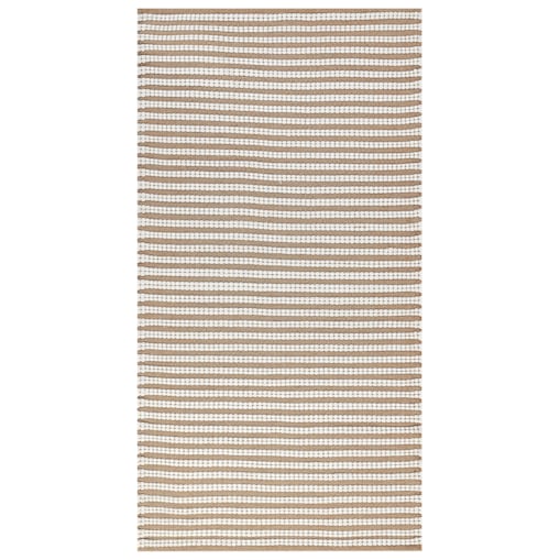 Dywan SOFULU Brązowy 80 x 150 cm Bawełna