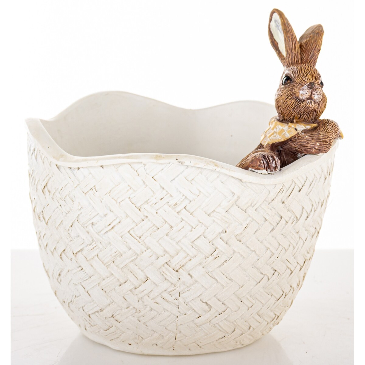 Osłonka z zajączkiem 13,5x12,5x12,5cm JOYA