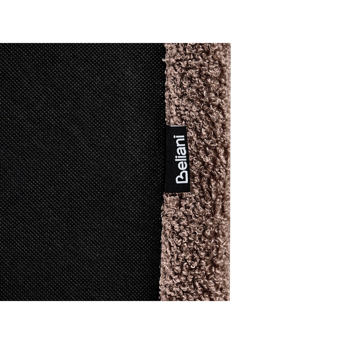 Łóżko Boucle ALBI 180 x 200 cm Brązowy