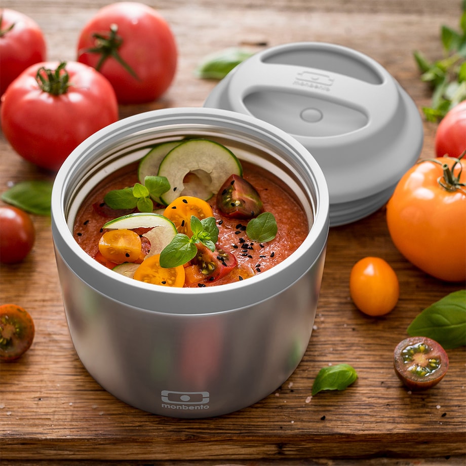 Termos obiadowy NEW Silver Element, 550 ml, Monbento