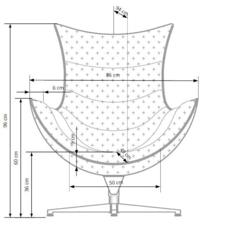 FOTEL OBROTOWY Falvio ciemnozielony SKÓRZANY stalowe nogi