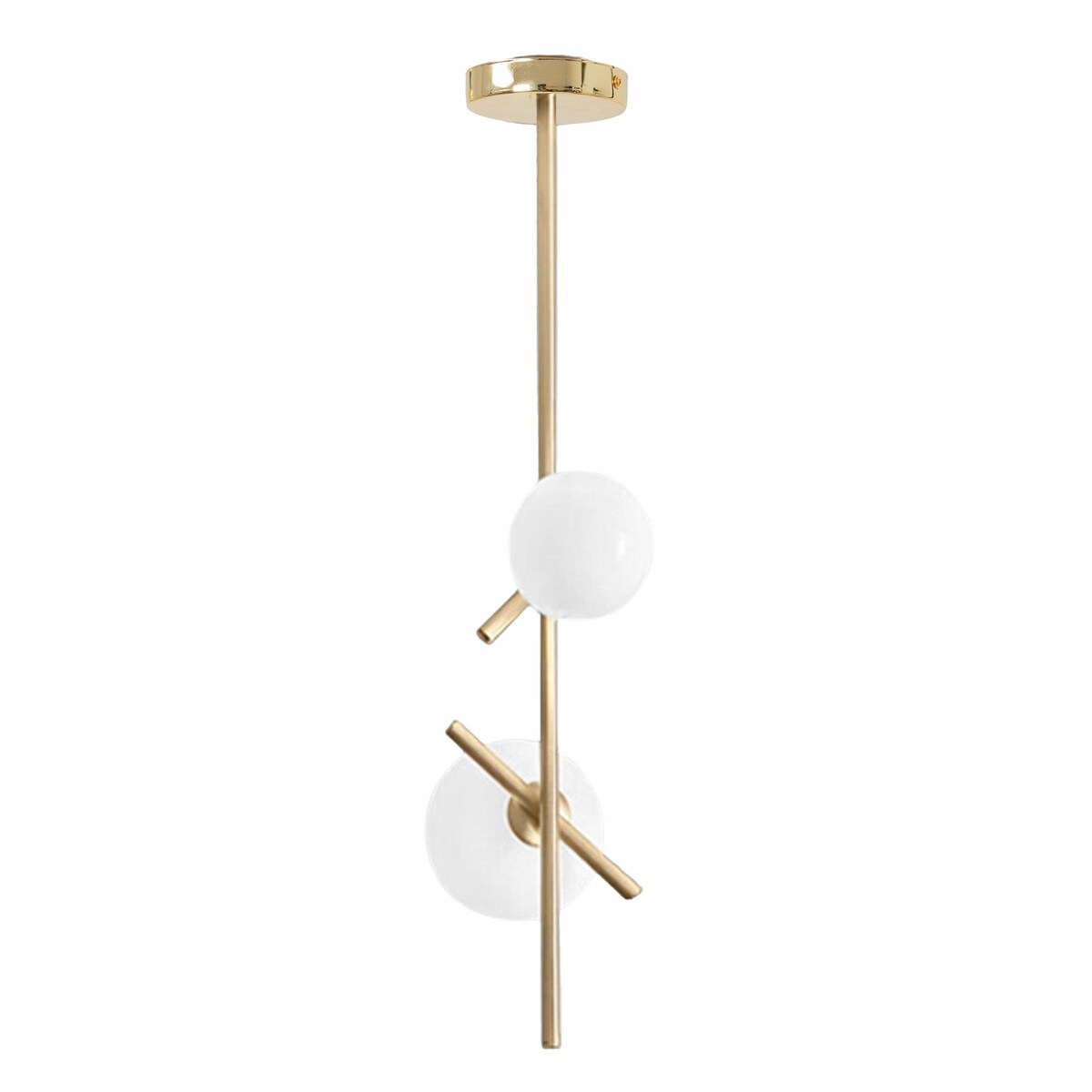 Lampa sufitowa wisząca złota 2xG9 APP1666-2CP Gold