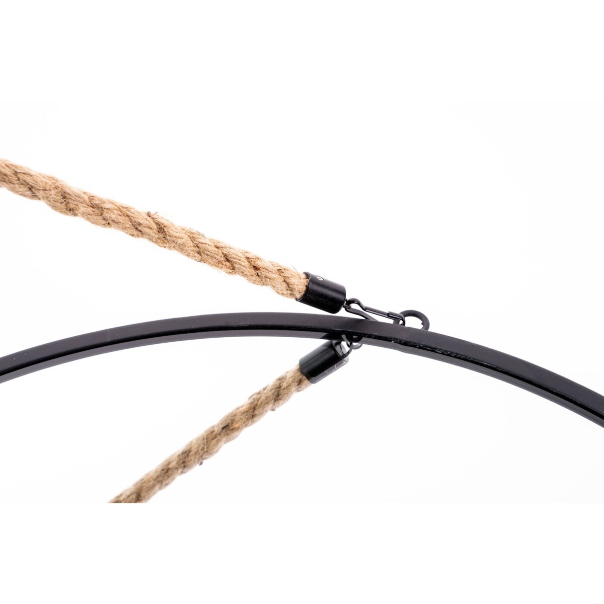 Lustro ścienne okrągłe na sznurku, Ø 37 cm