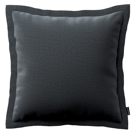 Poszewka Mona na poduszkę 45x45 grafitowy welwet