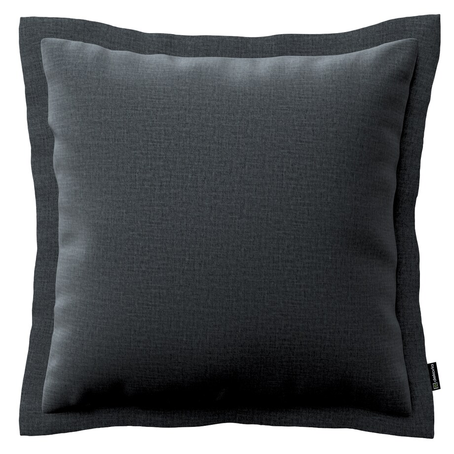 Poszewka Mona na poduszkę 45x45 grafitowy welwet
