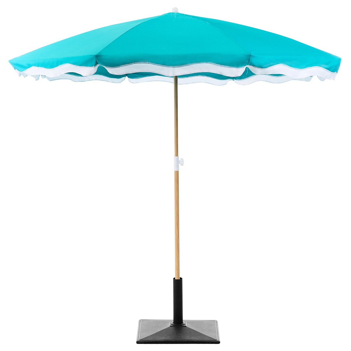 Parasol ogrodowy 232 cm SESTRIERE Turkusowy