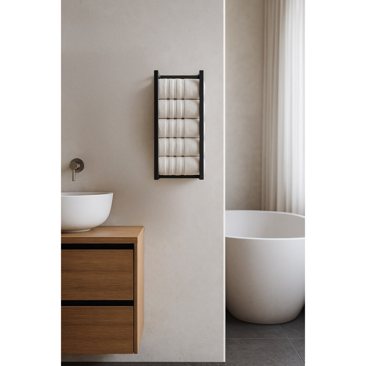 Meble dekoracyjne KS-48 WIESZAK TOWEL z serii KAJA HOME