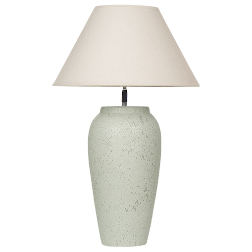 Lampa stołowa AMBLO Ceramika Złamana biel