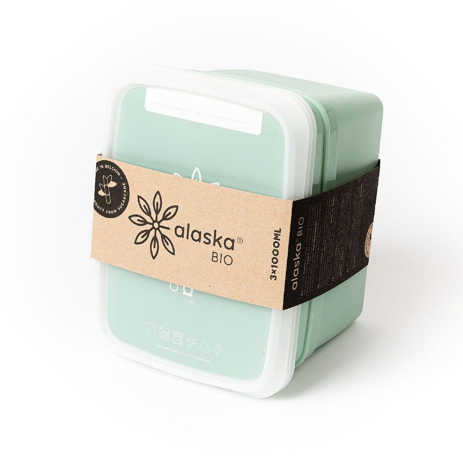 Amuse pojemniki do zamrażarki Alaska BIO 3x1L