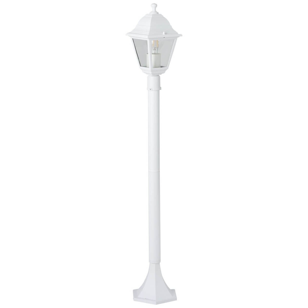 Ogrodowa latarnia Nissie 90994A05 Brilliant stojąca metal biała