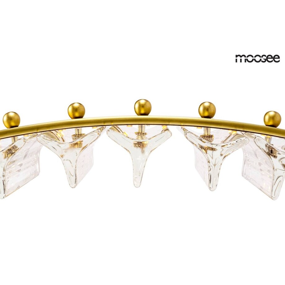 Lampa wisząca Saturnus MSE010100168 do jadalni złote