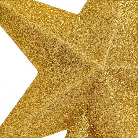 Gwiazda Na Czubek Choinki Brokatowa Na Choinkę Szpic Dekoracja Świąteczna