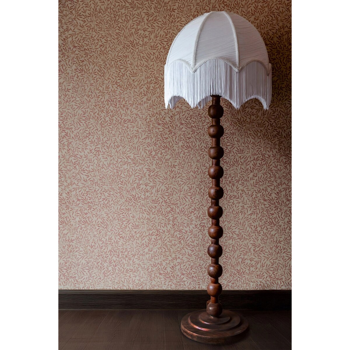 ABAŻUR NA ŻARÓWKĘ KLOSZ DUŻY 45cm E27 E14 DO LAMPY STOJĄCEJ WISZĄCEJ BIAŁY