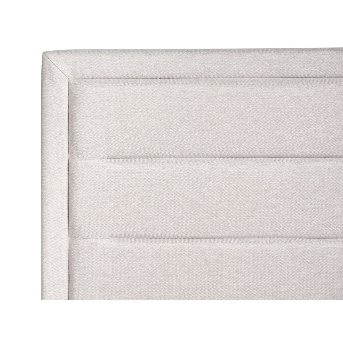 Łóżko ROUEN 180 x 200 cm Jasnobeżowy