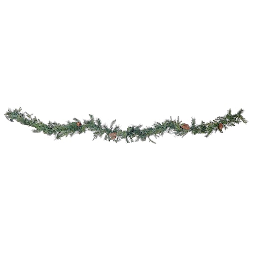 Świąteczna girlanda LED KAMERUN 270 cm Zielony