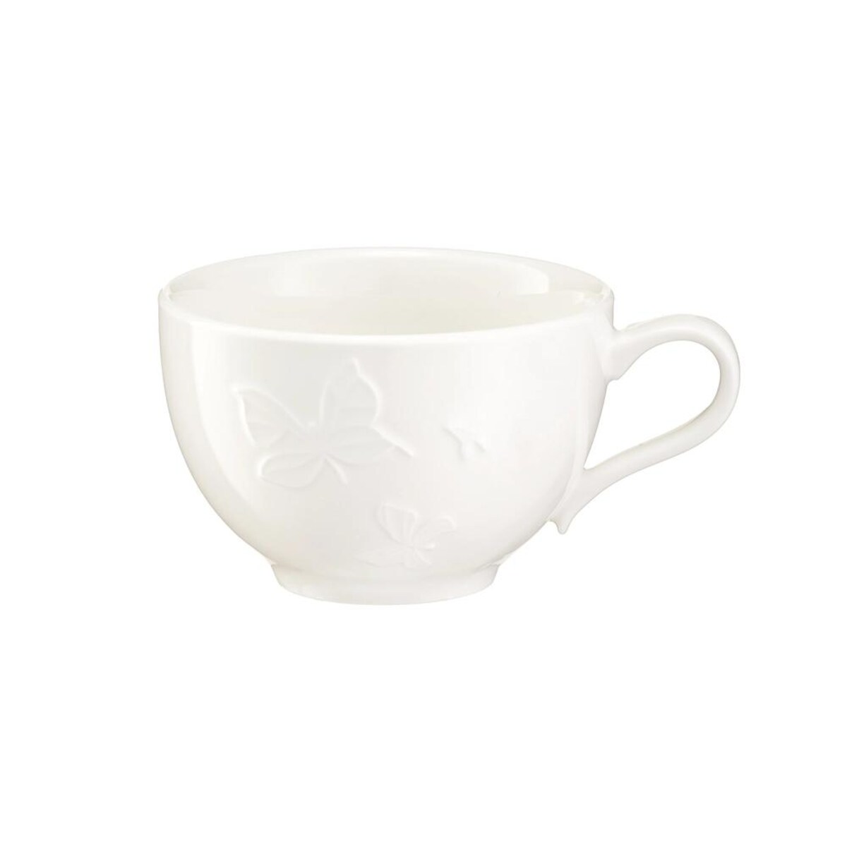 VILLA ITALIA Komplet filiżanek do kawy porcelanowych 200 ml 6 sztuk VANESSA