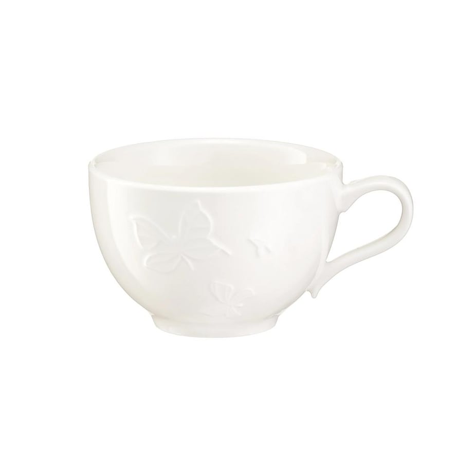 VILLA ITALIA Komplet filiżanek do kawy porcelanowych 200 ml 6 sztuk VANESSA