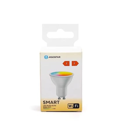 inteligentna żarówka led wb gu10 wi-fi 4,9w